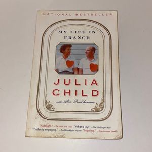Julia Child “My Life In France” National Best Seller Paperback